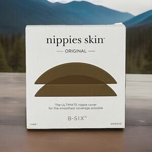 Nippies Skin Coco Adhesive Nipple Covers D+ Cups Reusable Lift